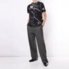 Arrows Large Printing Short Sleeve Ordinary Version Black