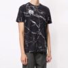 Arrows Large Printing Short Sleeve Ordinary Version Black