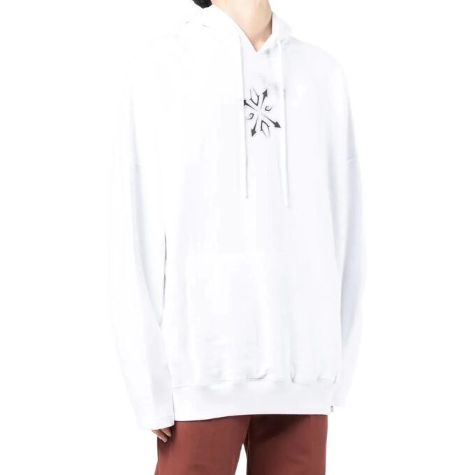 Arrows Logo-Print Hoodie