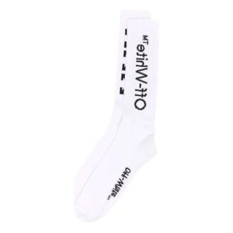 Arrows Mid Length Sock “White”