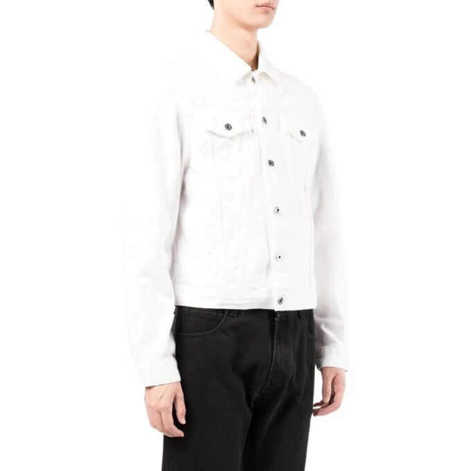 Arrows-Motif Shirt Jacket