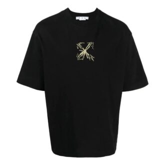 Arrows-Motif Tee “Black”