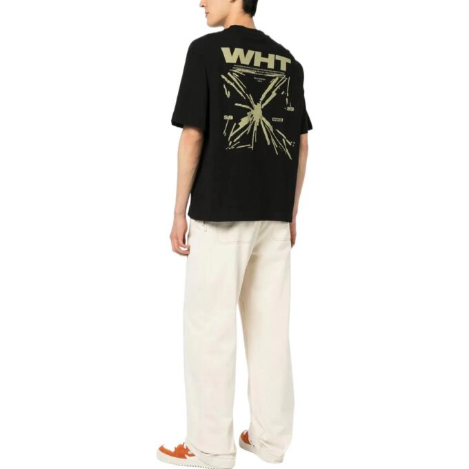 Arrows-Motif Tee “Black”