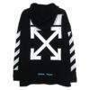Arrows Over Hoodie “Black White”