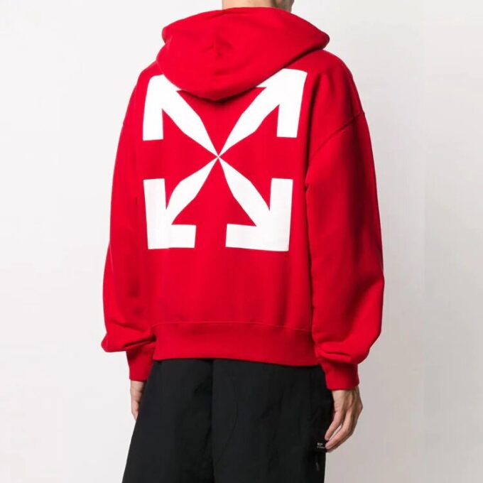 Arrows Pascal Skeleton Pascal Logo Hooded Sweater Men’ s Red