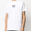 Arrows Pattern Printing Short Sleeve White