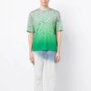 Arrows Print Ombr Effect Tee