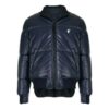 Arrows Print Reversible Puffer Jacket
