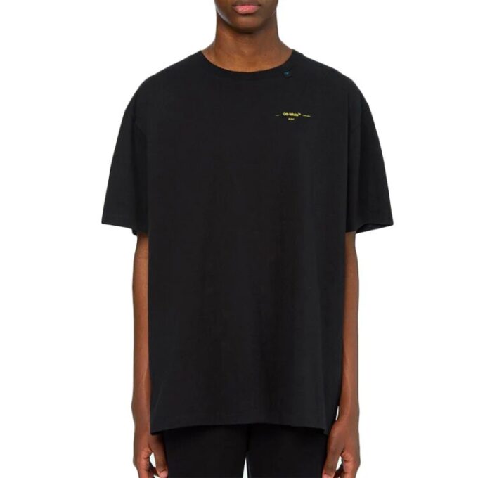 Arrows Sketch Short Sleeve Mens Loose Stripe