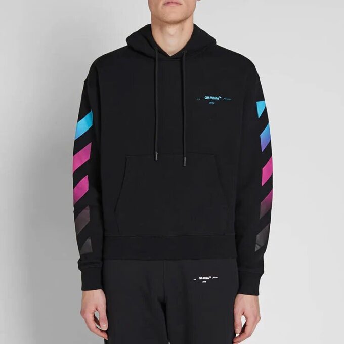 AW18 Hooded Pullover Unisex Black