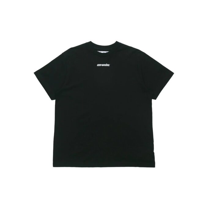 Back Arrow Large Short Sleeve Black