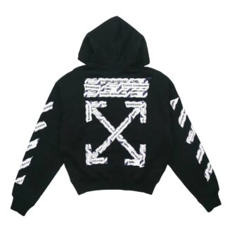 Back Arrow Printing Loose Black