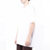 Back Arrow Printing Round Neck Short Sleeve White