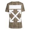Back Arrow Printing Short Sleeve Ordinary Version
