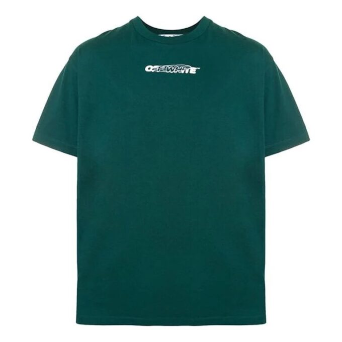 Back Large Logo Printing Green