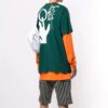 Back Large Logo Printing Green