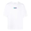 Back Logo Printing Short Sleeve White