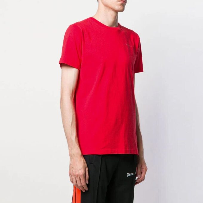 Back logo Short Sleeve Mens Logo Normal Fit