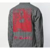 Back MONALISA Mens Logo Stripe Shirts