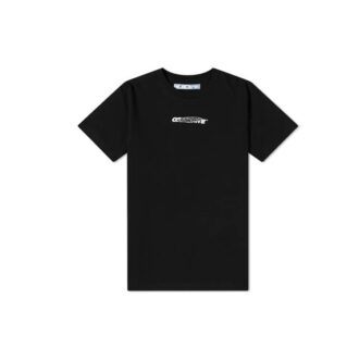 Back Printing Short Sleeve Ordinary Version Black