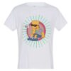 Bart Glasses SS Skinny Tee “White”