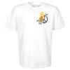 Bart Peace Sign SS Slim Tee “White”