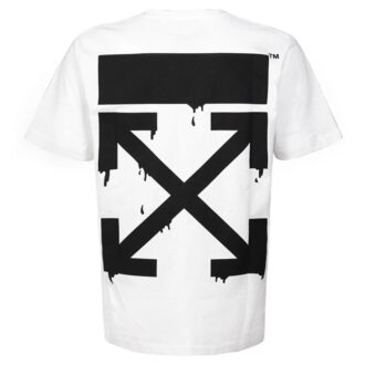 Bart Peace Sign SS Slim Tee “White”