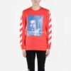 Bernini Diagonal Stripe Print T shirt 2030 Red/Blue