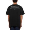 Bernini Oversize Cotton Printing Short Sleeve Loose Fit Black