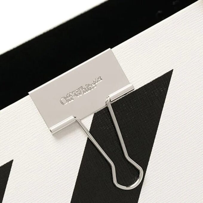Binder Shopper Bag “White Black”