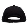 Black/Blue Flame Skull Applique Hat Men’ s Black