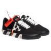 Black Low Top Sneakers “Black White”
