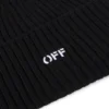 Black Stamp Loose Beanie Black Stamp Loose Beanie