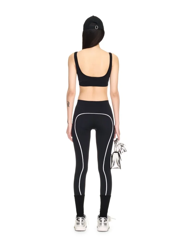Black Stamp Seamless Bra Black Stamp Seamless Bra