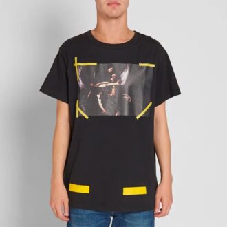 Black White 7 Short Sleeve Black