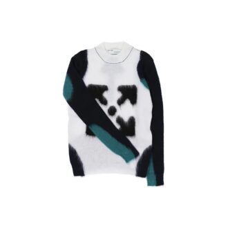 Black/White Arrow Sweater Men’ s White