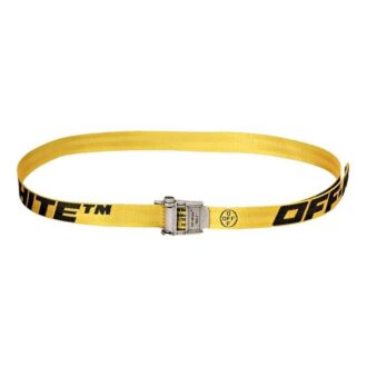 BlackLetters Logo Mini Short Belt Yellow BlackLetters Logo Mini Short Belt Yellow
