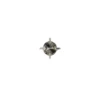Bling Round Mono Earring Bling Round Mono Earring