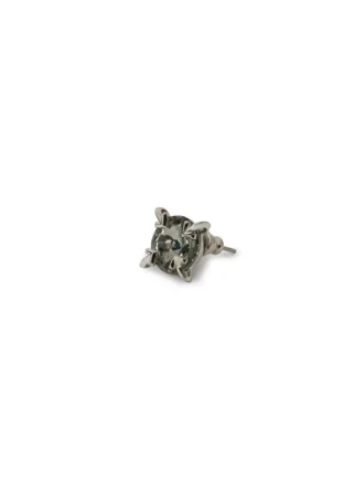Bling Round Mono Earring Bling Round Mono Earring