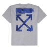 Blue Arrows Oversized Short-Sleeved