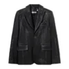 Bookish Buffalo Single-Breasted Jacket
