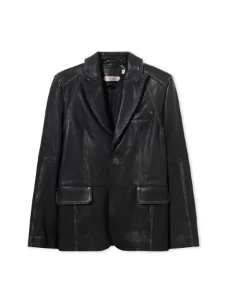 Bookish Buffalo Single-Breasted Jacket