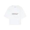 Bookish Glowing Flower Crop T-shirt