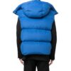 Bounce down-feather Hooded Jacket “Blue”