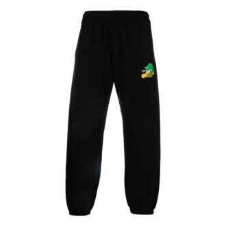 Brush Arrow Track Pants “Black”