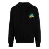 Brush Arrows Slim Skate Hoodie “Black Multi-Color”