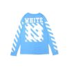 C/O 13 Alphabet Stripe Long Sleeves Unisex Blue o 13T