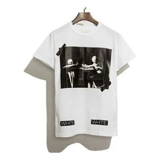 C O VIRGIL ABLO OW Painting Short Sleeve “Black White”