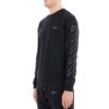 C O Virgil Abloh 3D Diag Lines Sweater “Black White”