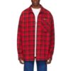 c/o Virgil Abloh Flannel Check Shirt For Men Red